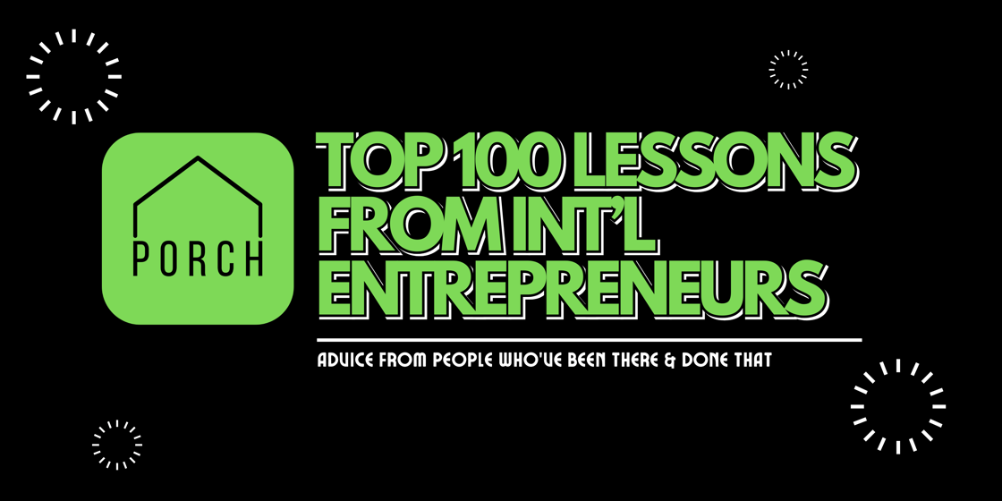 PORCH 100 Cover Image