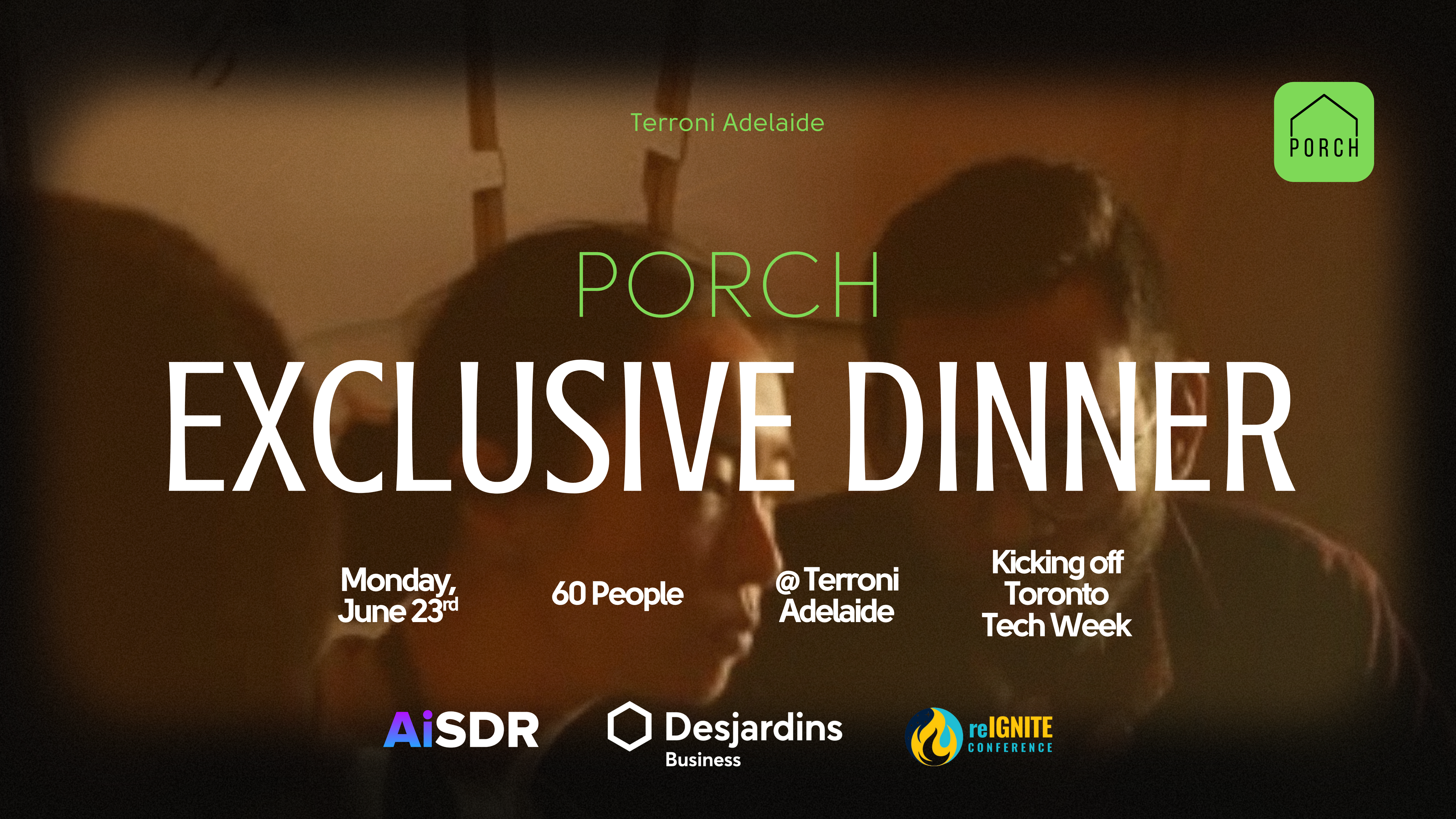 PORCH Exclusive Dinner Thumbnail