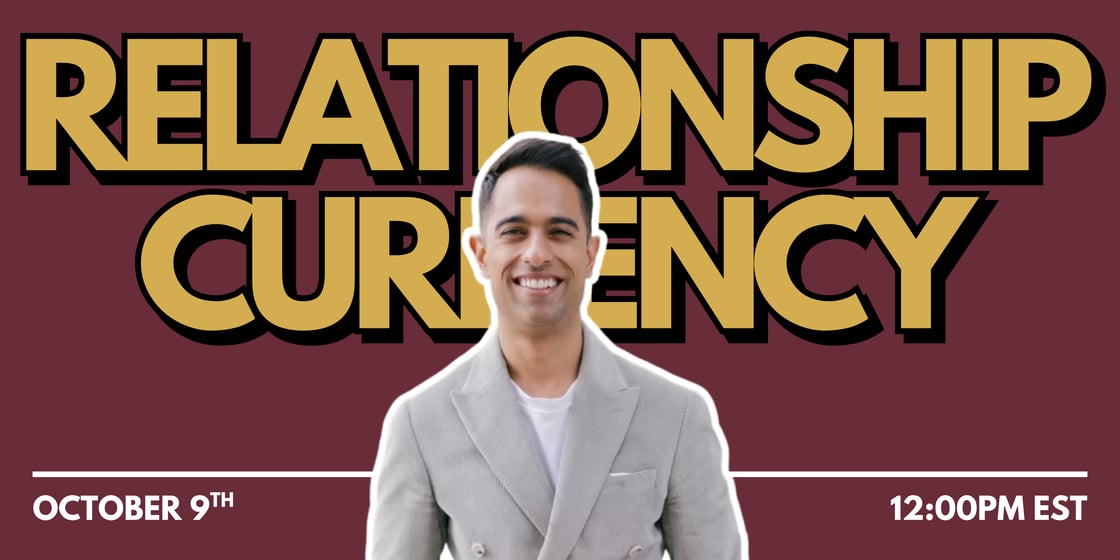 Relatonship Currency w Ravi Rajani